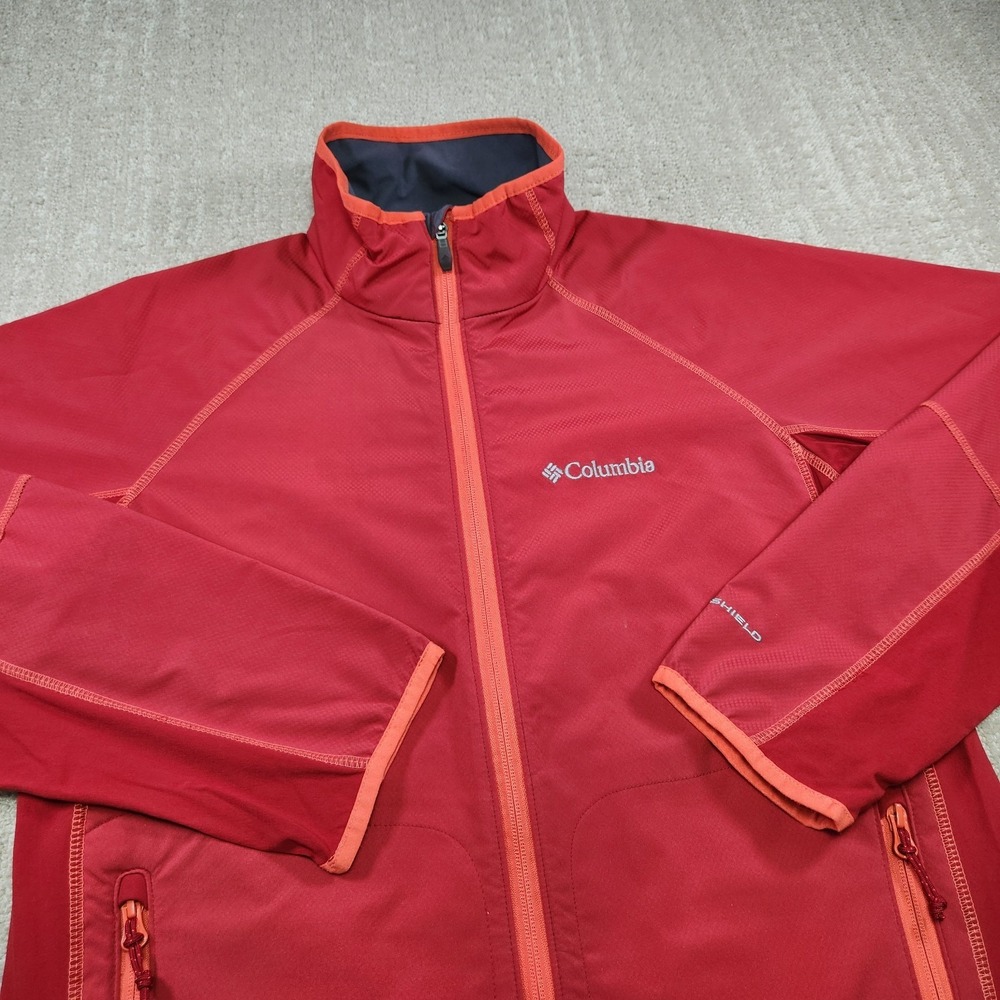 Columbia Jacket Men Medium Sweet As Lightweight Softshell Omni Shield Gorpcore
